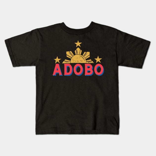 The Philippine Adobo / Pinoy Adobo Kids T-Shirt by ARTNOVA